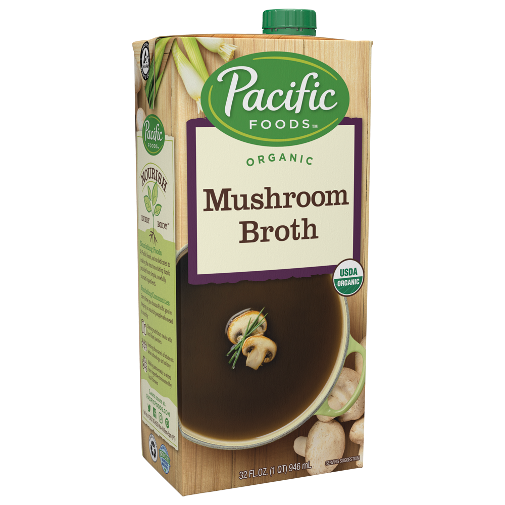Pacific Organic Mushroom Broth (1 L) - Lifestyle Markets