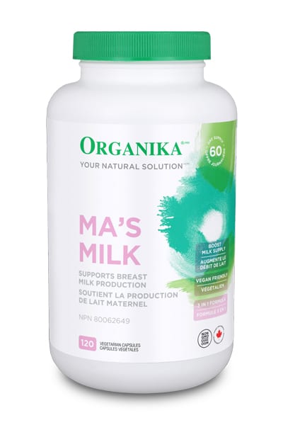 Organika MAs Milk (120vcaps) - Lifestyle Markets
