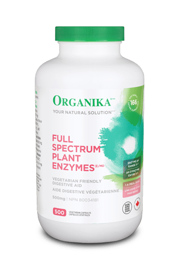 Organika Full Spectrum Plant Enzymes (500 VCaps) - Lifestyle Markets