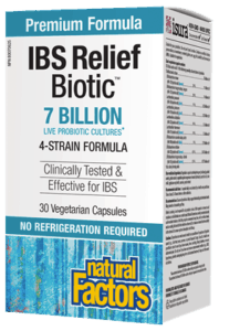 Natural Factors IBS ReliefBiotic 7 Billion (30 VCaps) - Lifestyle Markets