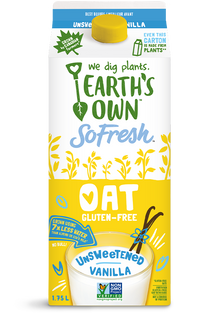 Earth's Own Oat Milk Vanilla Unsweetened (1.75L) - Lifestyle Markets