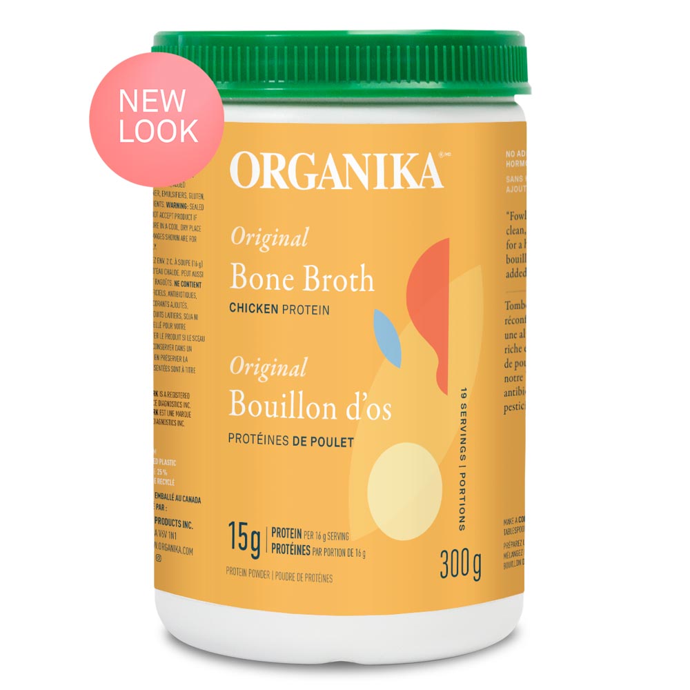 Organika Chicken Bone Broth Protein Powder - Original (300g) - Lifestyle Markets