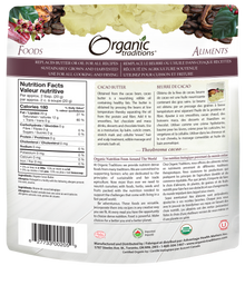 Organic Traditions Organic Cacao Butter (227g) - Lifestyle Markets