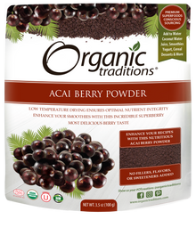 Organic Traditions Acai Powder (100g) - Lifestyle Markets