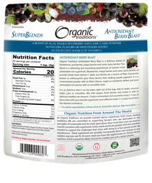 Organic Traditions Antioxidant Berry Blast (100g) - Lifestyle Markets