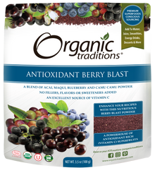 Organic Traditions Antioxidant Berry Blast (100g) - Lifestyle Markets
