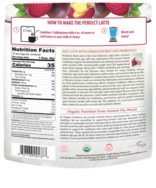 Organic Traditions Beet Latte (150g) - Lifestyle Markets