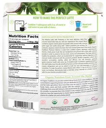 Organic Traditions Matcha Latte (150g) - Lifestyle Markets