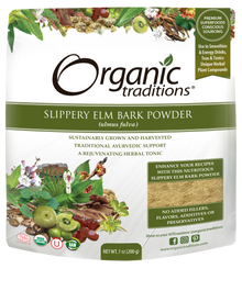Organic Traditions Slippery Elm Bark Powder (200g) - Lifestyle Markets