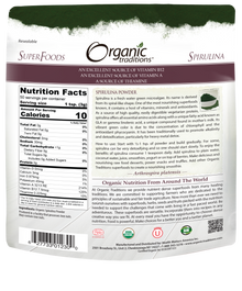 Organic Traditions Spirulina Powder (150g) - Lifestyle Markets