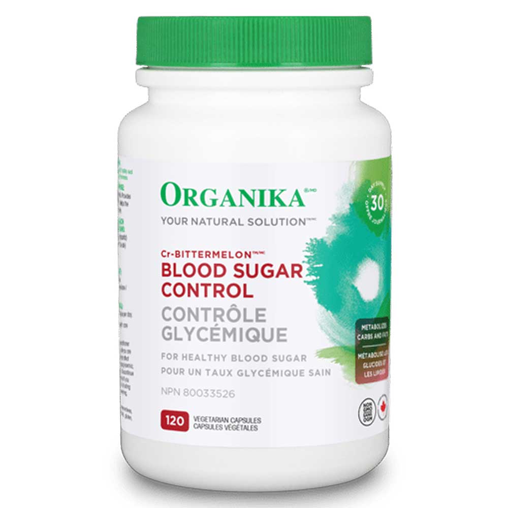 Organika Blood Sugar Control (Cr-Bittermelon) (120 Capsules) - Lifestyle Markets