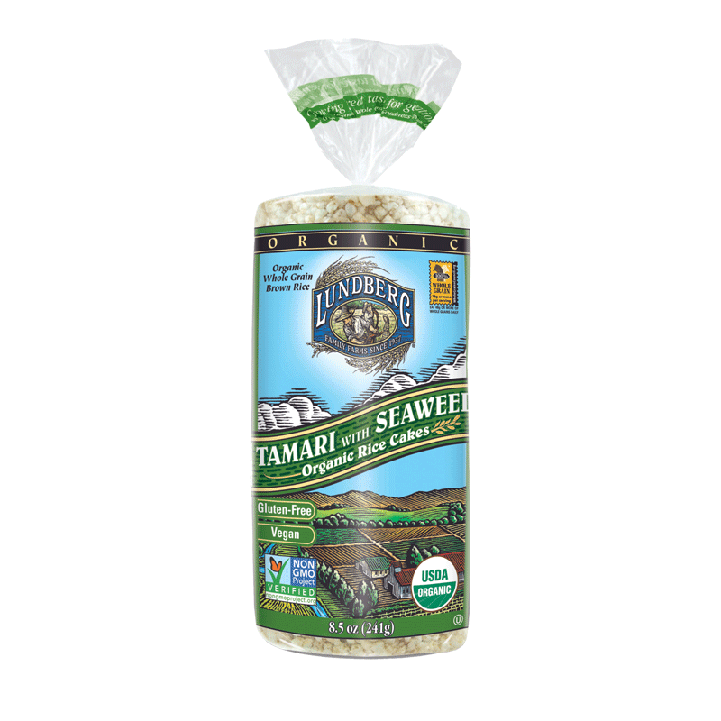 Lundberg Tamari with Seaweed Rice Cake (241g) - Lifestyle Markets