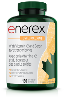 Enerex Osteo CalMag (180 Soft Tablets) - Lifestyle Markets