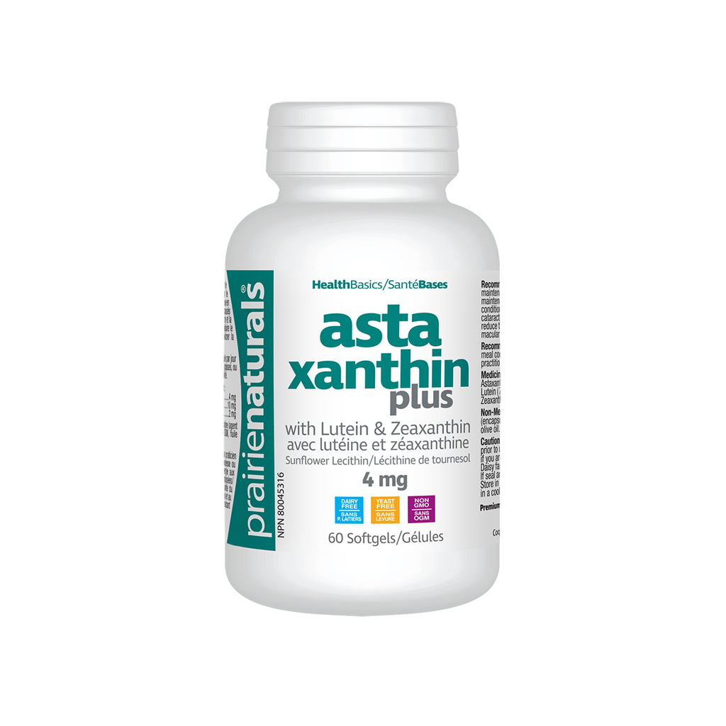 Prairie Naturals Astaxanthin Plus (60 sgels) - Lifestyle Markets