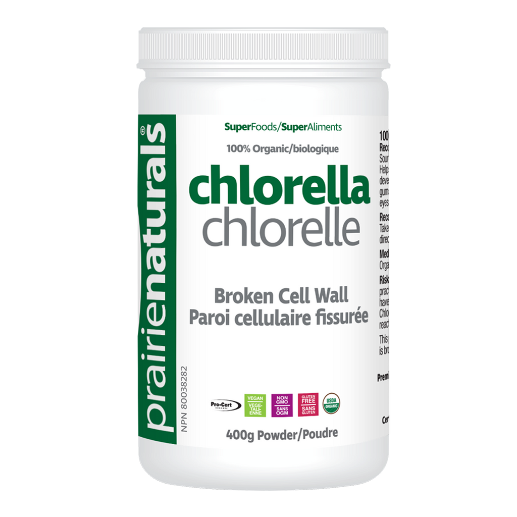 Prairie Naturals Chlorella Powder (400g) - Lifestyle Markets