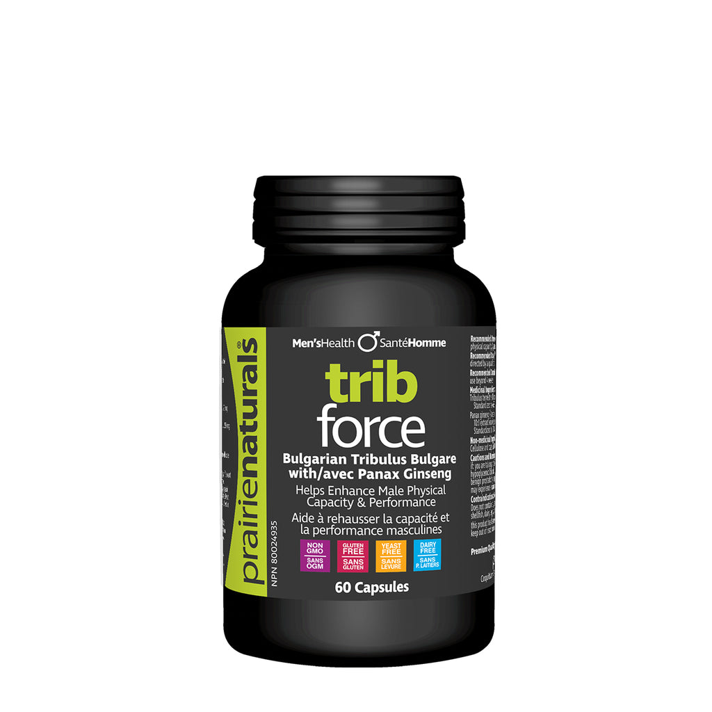 Prairie Naturals Trib Force (60 Caps) - Lifestyle Markets