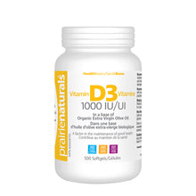 Prairie Naturals Vitamin D3 (1000iu)