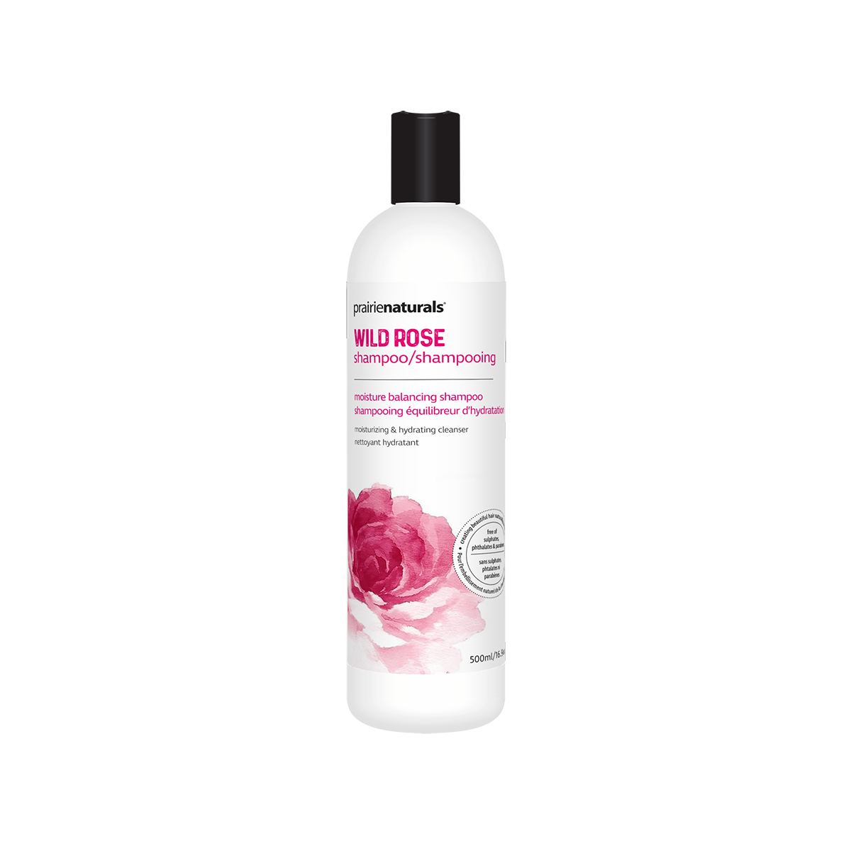 Prairie Naturals Wild Rose Shampoo (500ml) - Lifestyle Markets