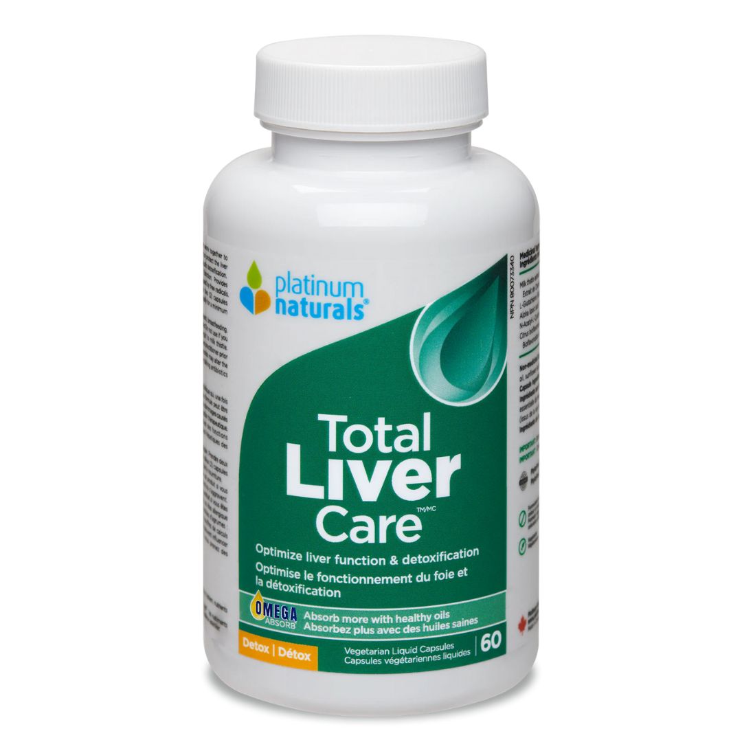 Platinum Naturals Total Liver Care (60 VLCaps) - Lifestyle Markets