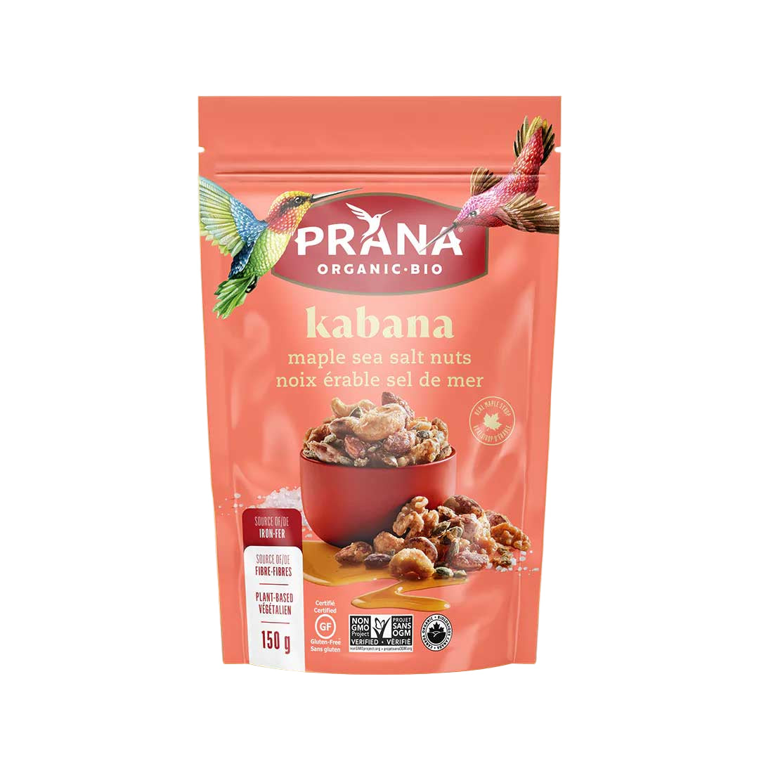 Prana Kabana Maple Sea Salt Nuts (150g) - Lifestyle Markets