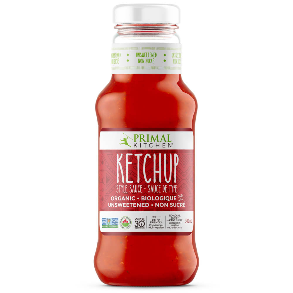 Primal Kitchen Organic Unsweetened Ketchup (300ml) - Lifestyle Markets
