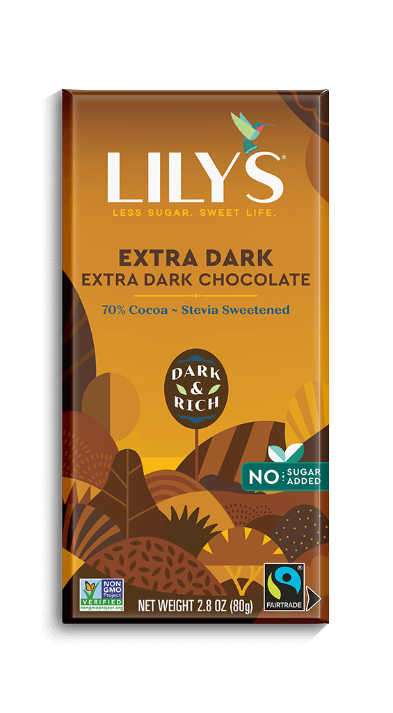 Lily's Sweets Extra Dark Chocolate - Extra Dark (85g) - Lifestyle Markets
