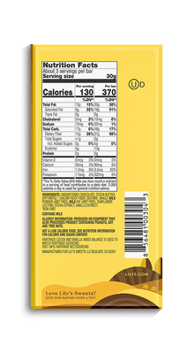 Lily's Sweets Milk Chocolate Style - Creamy Milk Bar (85g) - Lifestyle Markets