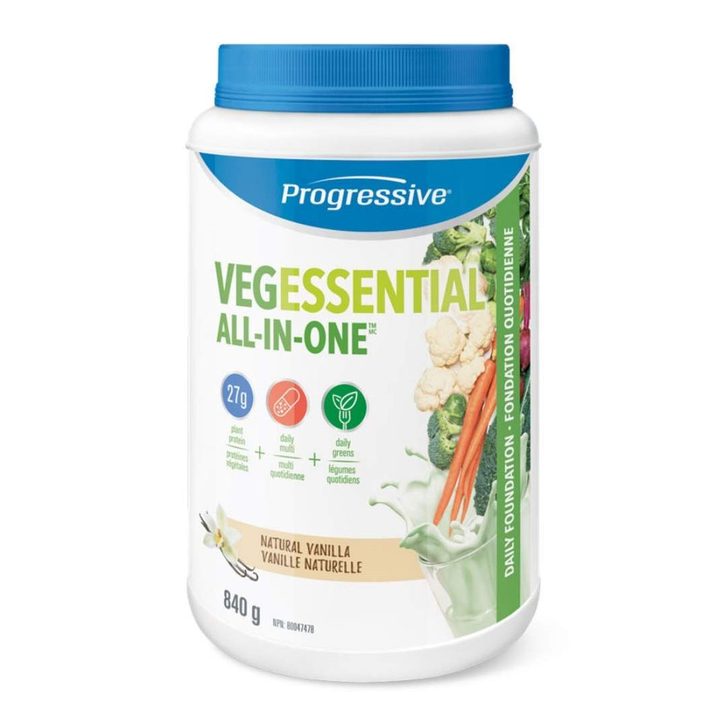 Progressive VegEssential All-in-One - Vanilla (840g) - Lifestyle Markets