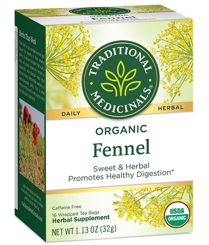 Traditional Medicinals Fennel Tea (16 Bags) - Lifestyle Markets