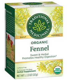 Traditional Medicinals Fennel Tea (16 Bags) - Lifestyle Markets