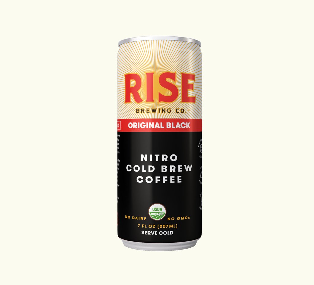 Rise Brewing Co Nitro Cold Brew Coffee Original Black (207ml) - Lifestyle Markets