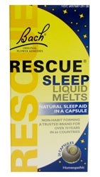 Bach Rescue Night Liquid Melts (28 Capsules) - Lifestyle Markets