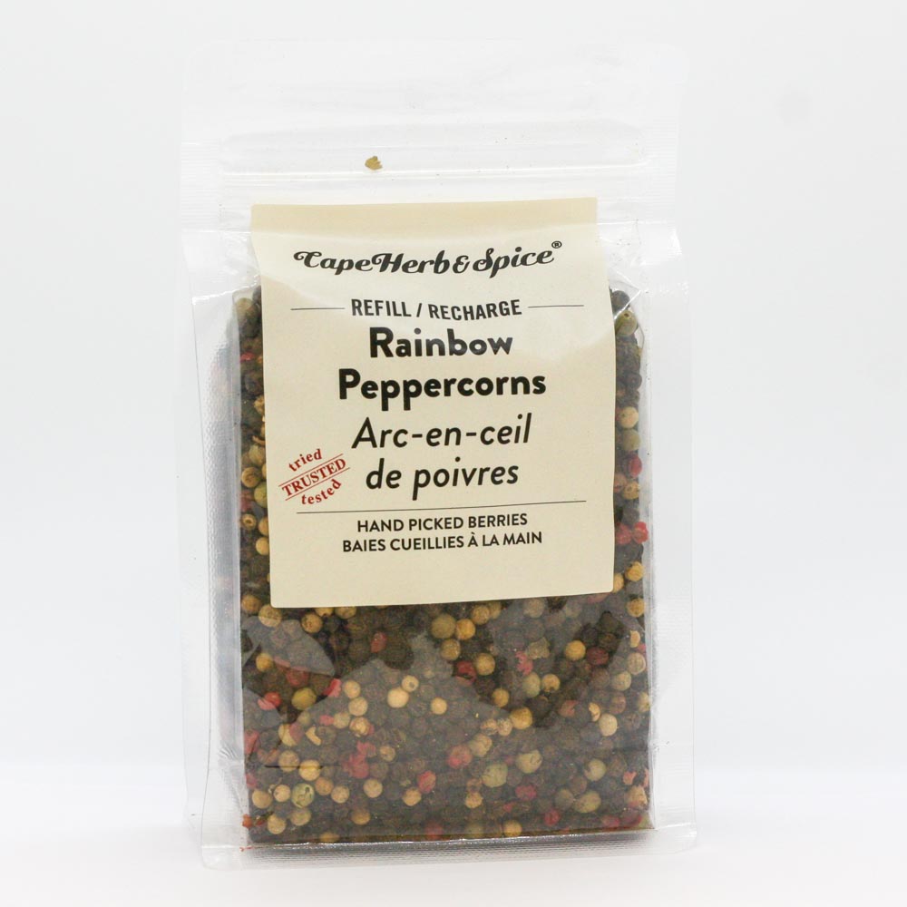 Cape Herb & Spice Rainbow Peppercorns - Refill (200g) - Lifestyle Markets