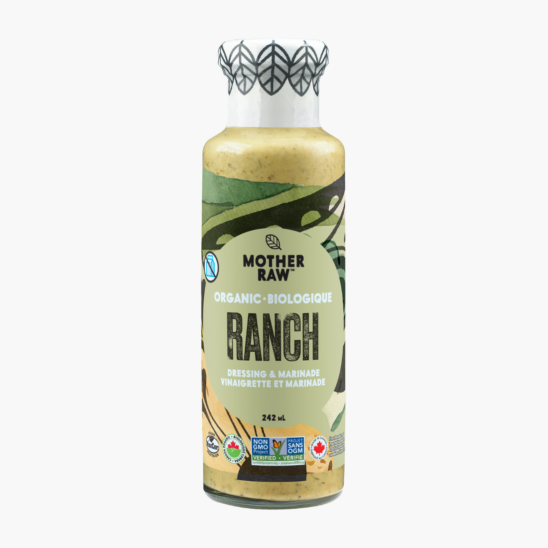 Mother Raw Dressing - Ranch (242ml) - Lifestyle Markets