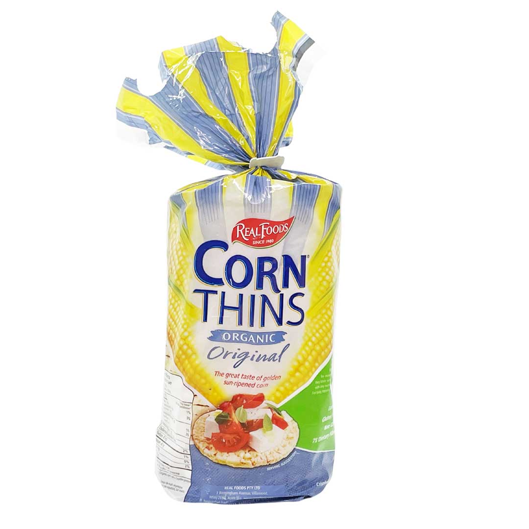 Real Foods Original Corn Thins (150g) - Lifestyle Markets