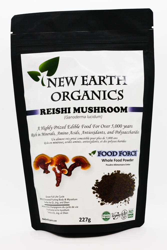 New Earth Organics Reishi Mushroom (227g) - Lifestyle Markets