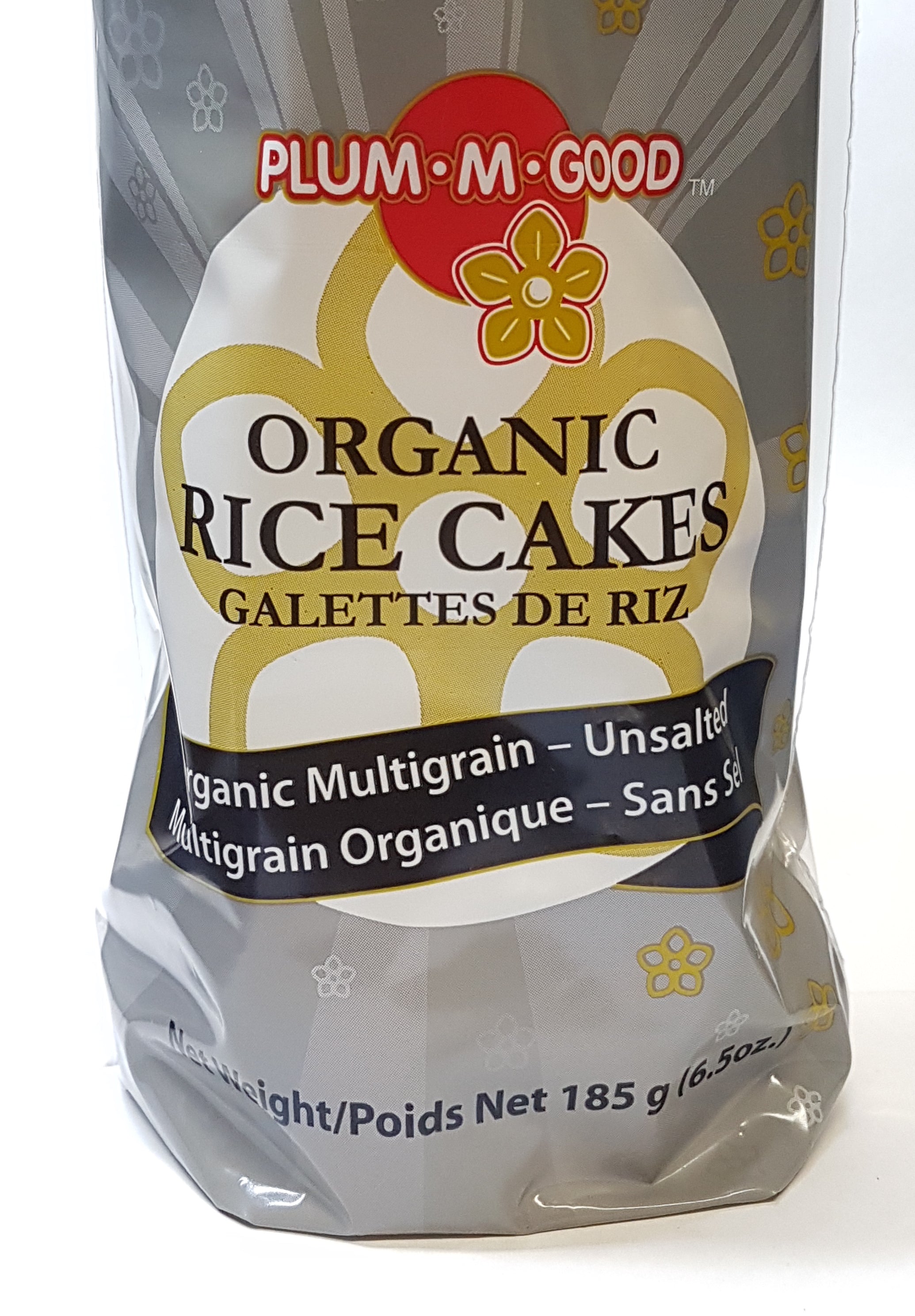 Plum M Good Organic Multigrain Rice Cake - Unsalted (185g) - Lifestyle Markets