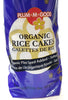 Plum M Good Organic Rice Cake w/ Flax - Salted (185g) - Lifestyle Markets