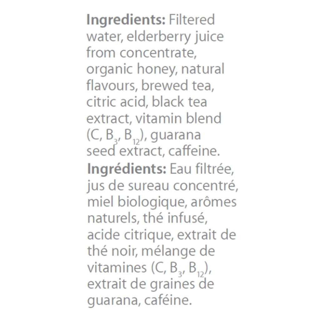 Rviita Energy Tea - Royal Elderberry (355ml) - Lifestyle Markets