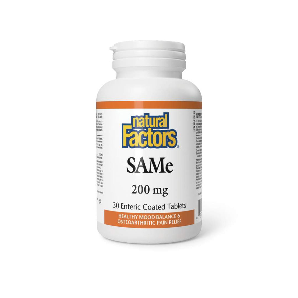 Natural Factors SAMe (200mg) - Lifestyle Markets