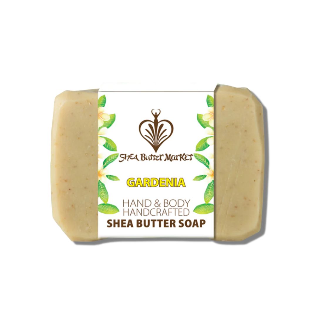 Shea Butter Market Bar Soap - Gardenia (140g) - Lifestyle Markets