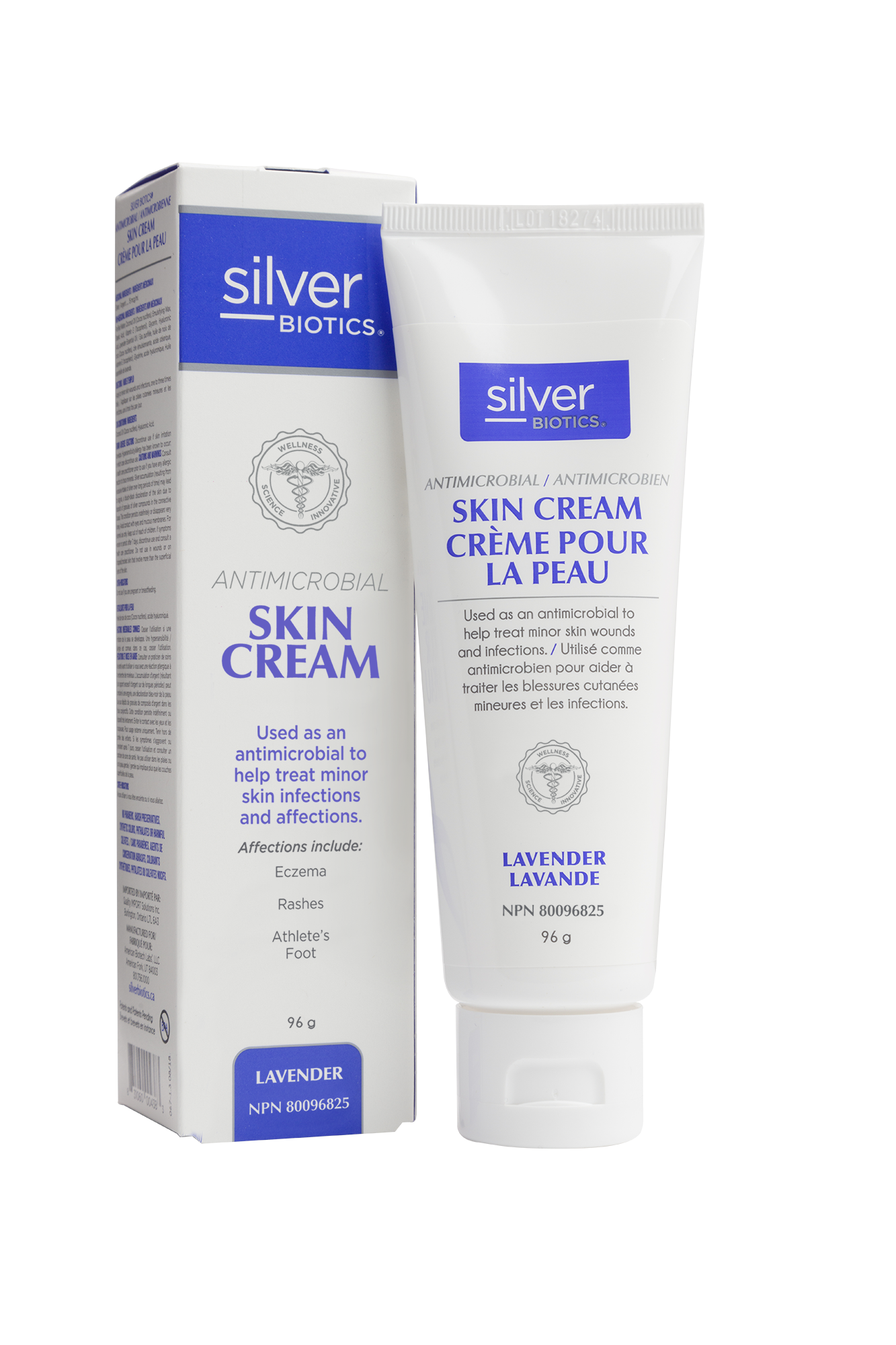 Silver Biotics Skin Cream - Lavender (96g) - Lifestyle Markets