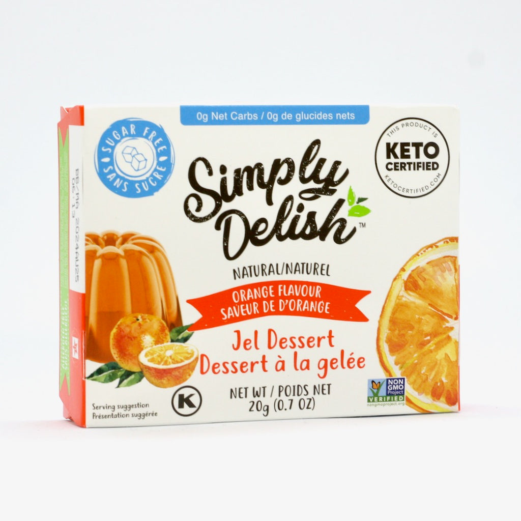 Simply Delish Jel Dessert - Orange (20g) - Lifestyle Markets