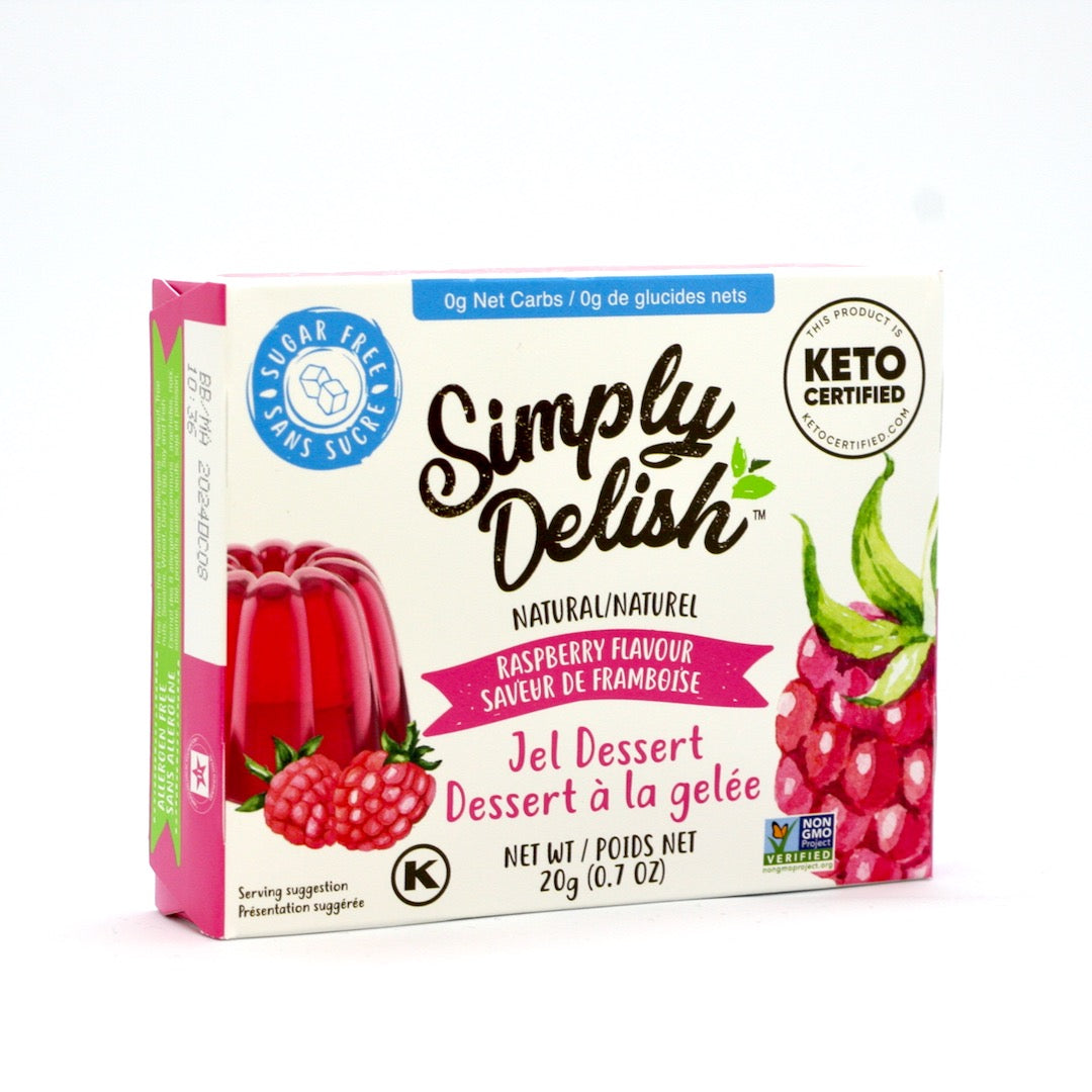Simply Delish Jel Dessert - Raspberry (20g) - Lifestyle Markets