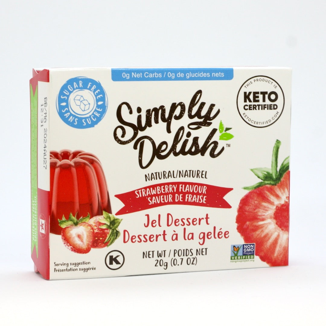 Simply Delish Jel Dessert - Strawberry (20g) - Lifestyle Markets