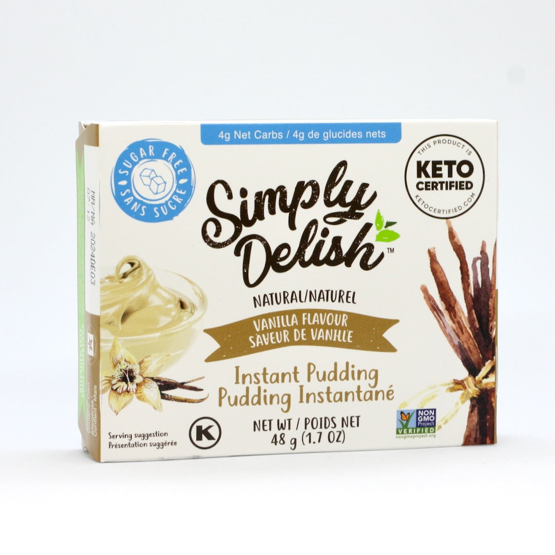 Simply Delish Instant Pudding - Vanilla (48 g) - Lifestyle Markets