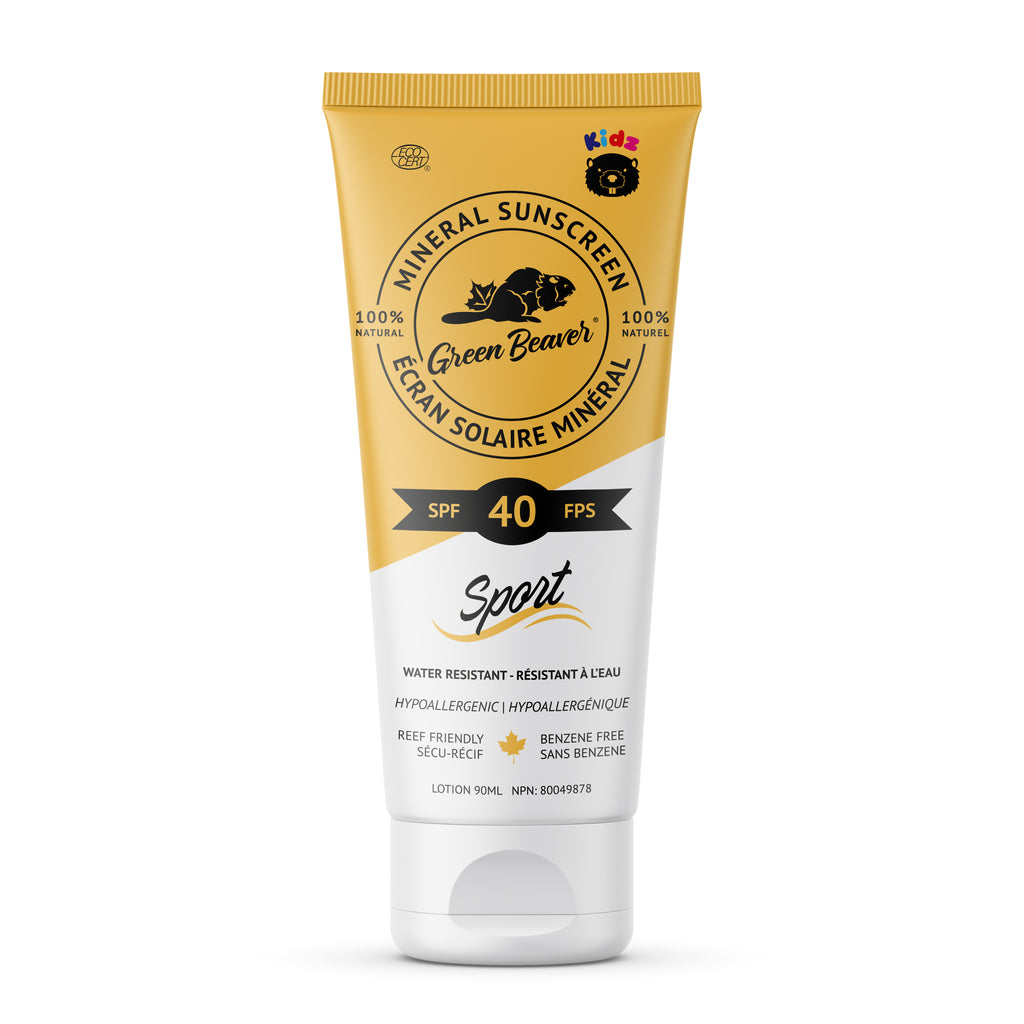 Green Beaver Mineral Sunscreen for Kids - SPF 40 (90ml) - Lifestyle Markets