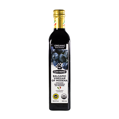 San Remo Organic Balsamic Vinegar of Modena (500ml) - Lifestyle Markets