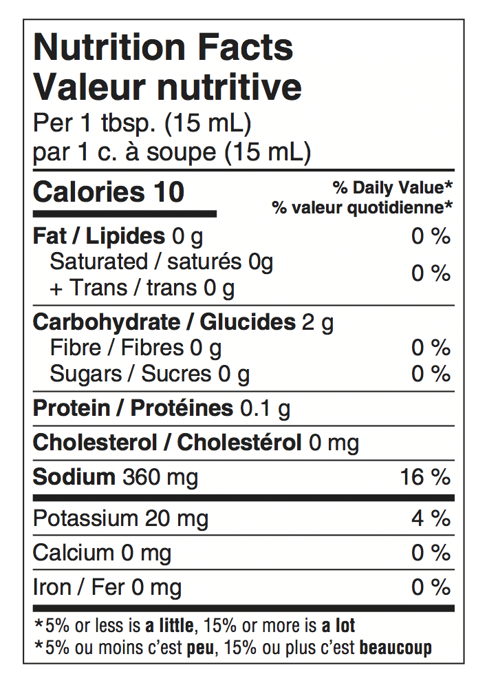Naked & Saucy Soy Sauce Substitute 60% Less Sodium (296ml) - Lifestyle Markets