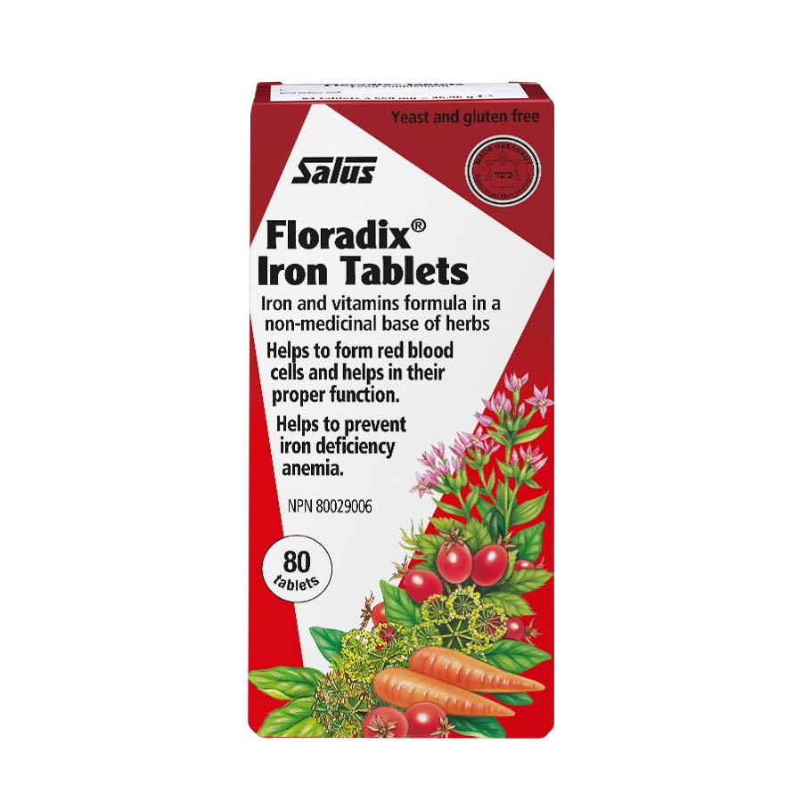 Salus Floradix Iron (80 Tablets) - Lifestyle Markets